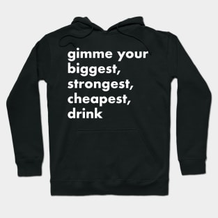 gimme, im in a dark place Hoodie